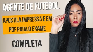 Agente FIFA  Material Completo Impresso e em PDF agentefifa futebol [upl. by Keeryt]