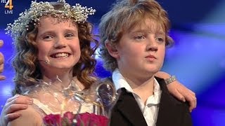 Amira Willighagen  Brother Fincent bringing Roses  SemiFinals Hollands Got Talent  21122013 [upl. by Buckley393]