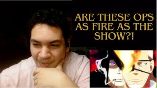 Fire Force All OP and Ending Reaction [upl. by Petronia675]