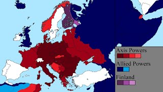 World War II in Europe Every Day [upl. by Rodnas]