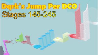 Dqrks Jump Per Difficulty Chart Obby Stages 145245 [upl. by Ibbor]