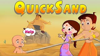 Chutki  The Great Quicksand Escape  Kids Adventure Videos  Cartoons for Kids in Hindi [upl. by Elleinnad]