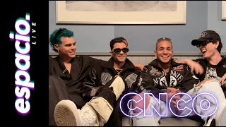 CNCO  LA ÚLTIMA ENTREVISTA from Los Angeles [upl. by Thorrlow]