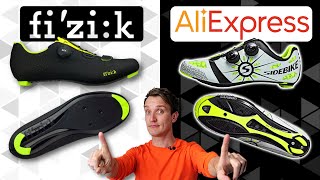 £90 cycle shoes  Fizik Vs AliExpress [upl. by Welsh]