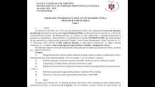 Tema 3 procedura prealabila [upl. by Aniaj]