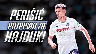 IVAN PERIŠIĆ NOVI JE IGRAČ HAJDUKA [upl. by Animsaj]