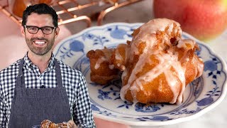 The BEST Apple Fritters Recipe [upl. by Nomed]