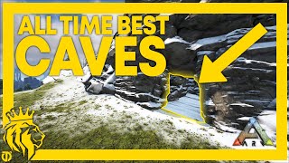 TOP 10 All Time BEST CAVES on The Center  ARK Survival Evolved [upl. by Aled]