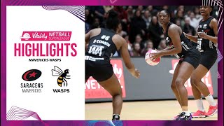 HIGHLIGHTS  Saracens Mavericks 6243 Wasps [upl. by Georgiana305]