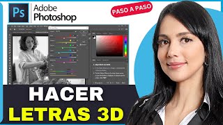 Como Hacer Letras 3d En Photoshop 2024 [upl. by Adora]