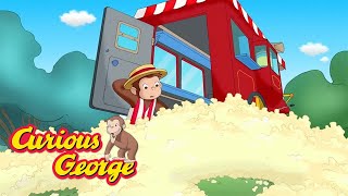 Popcorn Everywhere 🐵 Curious George 🐵 Kids Cartoon 🐵 Kids Movies [upl. by Mignon776]