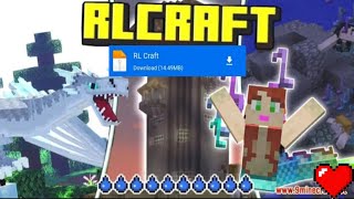 Minecraft pe rlcraft mod download mediafıre 120 [upl. by Sutherlan]