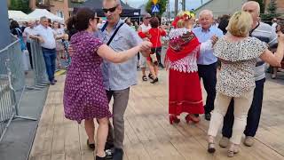 Oberek a traditional Polish dance  People have fun at a Party with Folk music in Poland in 2022 [upl. by Samy]