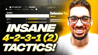 INSANE META 42312 FORMATION amp CUSTOM TACTICS EAFC 24 ULTIMATE TEAM [upl. by Hillell]