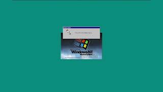 Windows NT 40 startup and shutdown sequences [upl. by Ydrah]