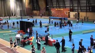 1000m senior femme  Championnat provincial dathlétisme intérieur 2012 Québec [upl. by Zeeba]