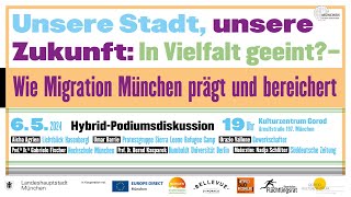 Unsere Stadt unsere Zukunft In Vielfalt geeint–Wie Migration München prägt und bereichert 6524 [upl. by Odom146]