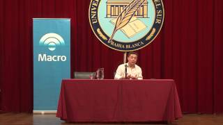 Claudio Fantini  Charla sobre medio oriente  18914  UNS [upl. by Arriek470]