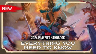 2024 Players Handbook  Everything You Need to Know  DampD [upl. by Yelekreb]