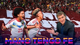 🚨 Narrador ARGENTINO se DESHACE en ELOGIOS por VENEZUELA tras REMONTADA HISTÓRICA “HOY VENEZUELA…” [upl. by Tenney]