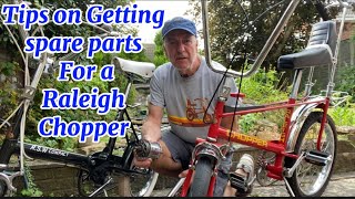 Raleigh Chopper New Mk4  1 amp 2 how to get quality chrome bike parts with some simple modifications [upl. by Asim]