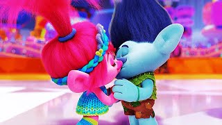 TROLLS 3 BAND TOGETHER quotBroppy First Kiss Scenequot Trailer NEW 2023 [upl. by Boswell]