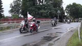 Zlot motocyklowy Biłgoraj 2013 parada [upl. by Tiernan]