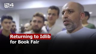 Many visitors from outside of Idlib are visiting the 2024 Idlib Book Fair [upl. by Myke631]