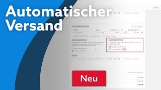 Automatischer Versand von wiederkehrenden Rechnungen  sevdesk [upl. by Schriever328]