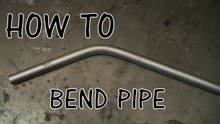 How to bend aluminum pipe EASY FAST [upl. by Nailuj]