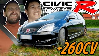 ESSAI HONDA CIVIC TYPE R EP3  LE SLEEPER PARFAIT 😍😍😨 [upl. by Aicemat]