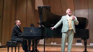 Lieder eines fahrenden Gesellen Brenden Gunnell tenor and Hendrik Heilmann piano [upl. by Barrington]