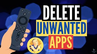 HOW TO UNINSTALL APPS ON AMAZON FIRE TV DEVICES [upl. by Dougall]