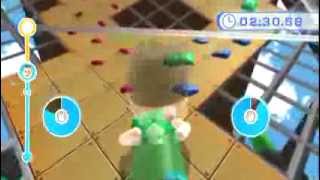 Climbing  Balance Games  Wii Fit U [upl. by Murdoch9]