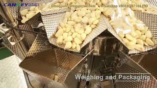 Complete Garlic Peeling amp Packing Line  Garlic Clove Processing Plant [upl. by Htabmas]