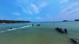 Choengmon Beach Walk Koh Samui Thailand 13 March 2023 [upl. by Heady405]