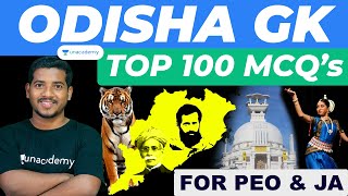 PEO Exam 2023  Odisha GK for PEO  TOP 100 MCQs  Bibhuti Sir [upl. by Samuela]