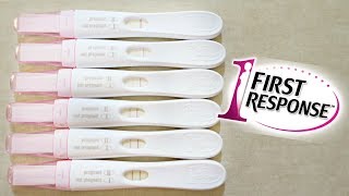 PREGNANCY TEST LINE PROGRESSION 8DPO12DPO [upl. by Pleione]