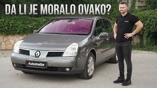 Test Renault Vel Satis  Gde su Francuzi pogrešili sa ovim autom [upl. by Nyrac496]