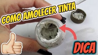 Como AMOLECER tinta para PINTURA  Luciana Queiróz [upl. by Cristi337]