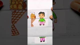 jhal dao😢🌶🌶paperfoldingartcomedydrawingartshort [upl. by Dixil]