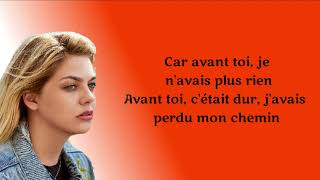 Louane  Tu mas dit paroles [upl. by Ilrahs814]