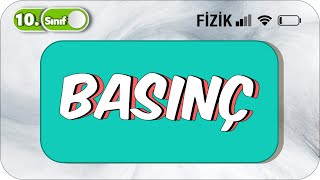 10Sınıf Fizik Basınç  Taktikli Konu Anlatımı 2023 [upl. by Edmon]