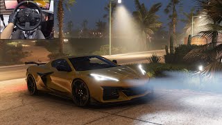 1200HP Chevrolet Corvette Z06  Forza Horizon 5  Thrustmaster TX [upl. by Laniger]