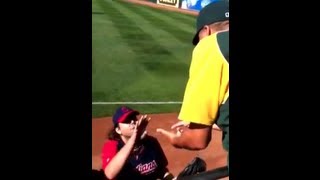 Chris Perez Verbally Assaults Fan in Oakland [upl. by Atims539]