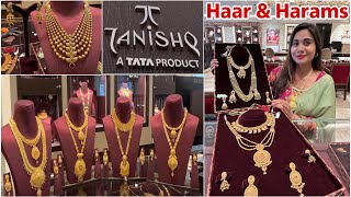 Tanishq 22Kt Gold Rani Haar Long Haram amp Necklace Set Designs amp Price💕Gold Necklace Designs 2024 [upl. by Othelia]