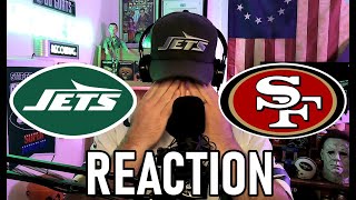 JETS vs 49ERS REACTION 9924 Why I HATE the JETS [upl. by Ahsoyek]