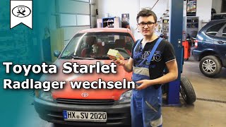 Toyota Starlet Radlager wechseln  Change wheel bearing  VitjaWolf  Tutorial  HD [upl. by Barton]