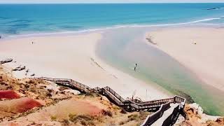 Onkaparinga river mouth view point spring 2024 South Australia [upl. by Carlin]