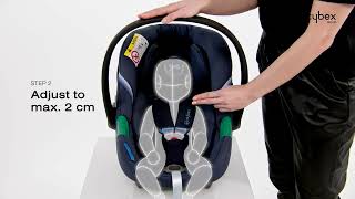 CYBEX Aton S2 iSize Car Seat Tutorial [upl. by Cott]